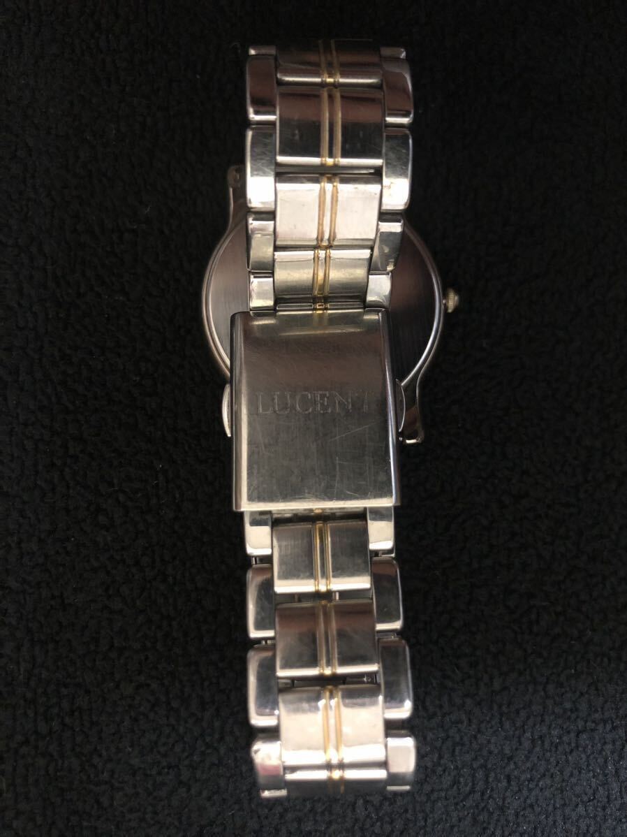 美品 SEIKO LUCENT セイコー ルーセント5E21-6E00 メンズ クォーツ 3針 腕時計 純正ベルトの画像3
