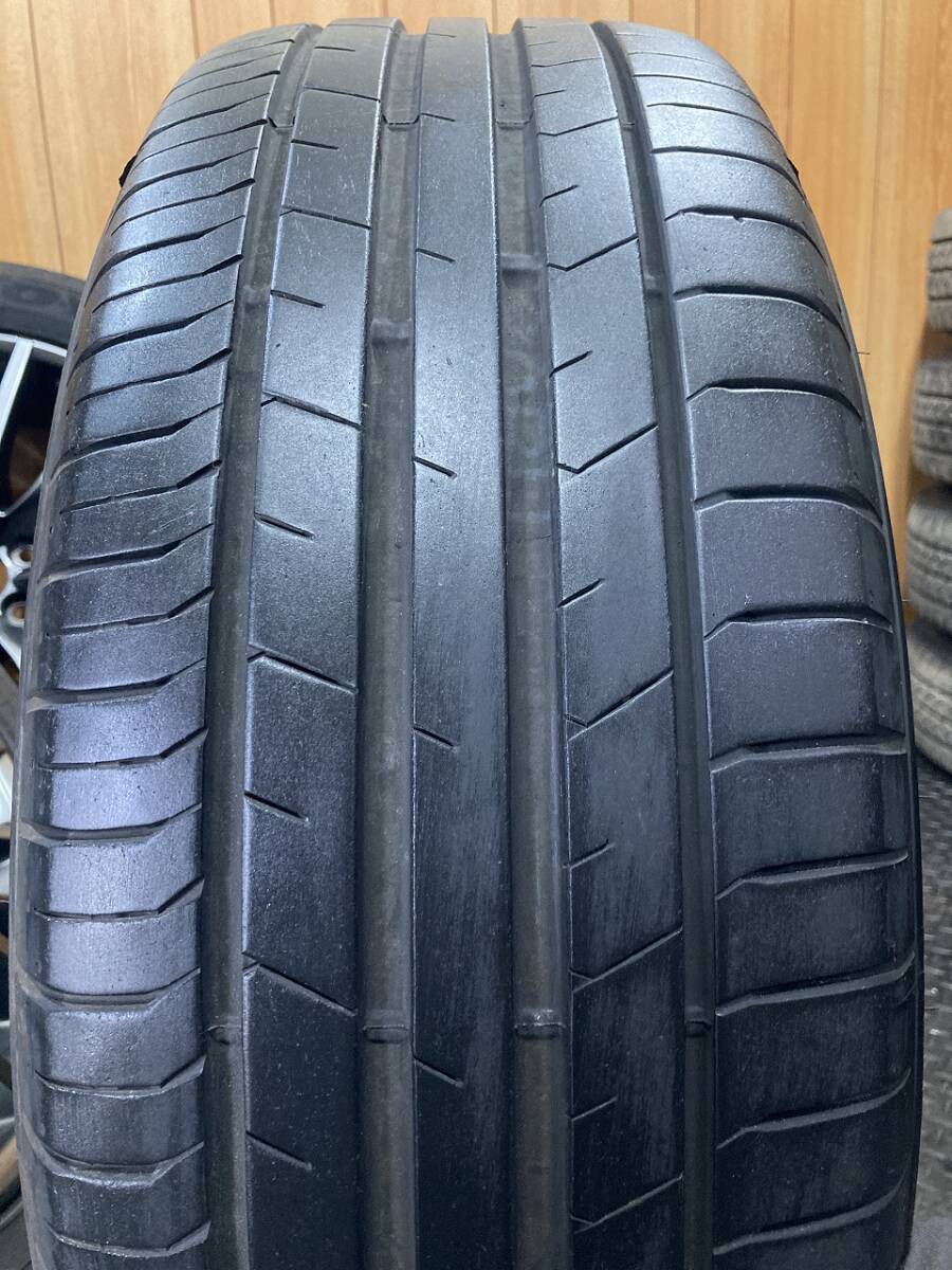 レクサス 20系 RX Fスポーツ 純正 20×8J 5穴 PCD114.3 +30 トーヨー PROXES SPORT SUV 22年製 バリ溝 235/55R20 4本 札幌近郊引取OKの画像8