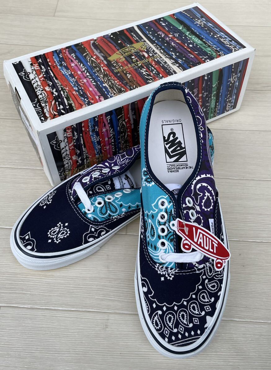 BEDWIN×VANS AUTHENTIC [US9/27.0.]bedo wing × Vans Bandana authentic bandana [ unused goods ]