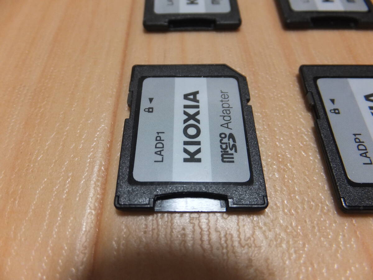 1円～ １０枚セット キオクシア LADP1 microSD→SD 変換アダプターのみ KIOXIA メモリーカード マイクロSDカード SDカードの画像2