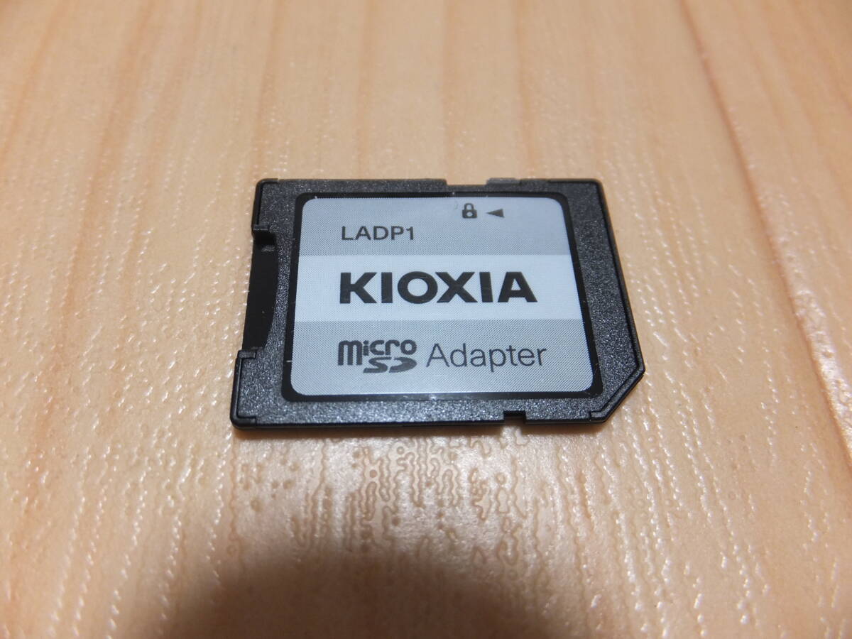 1円～ １０枚セット キオクシア LADP1 microSD→SD 変換アダプターのみ KIOXIA メモリーカード マイクロSDカード SDカードの画像4