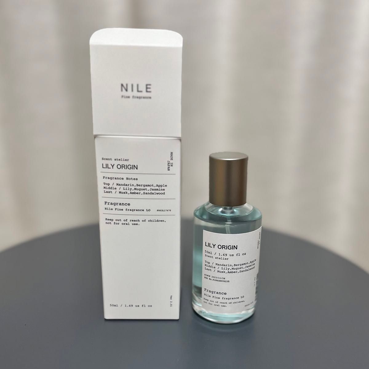 【新品】NILE 香水　50ml　リリーオリジン　石鹸&ユリ　ホワイトフローラル