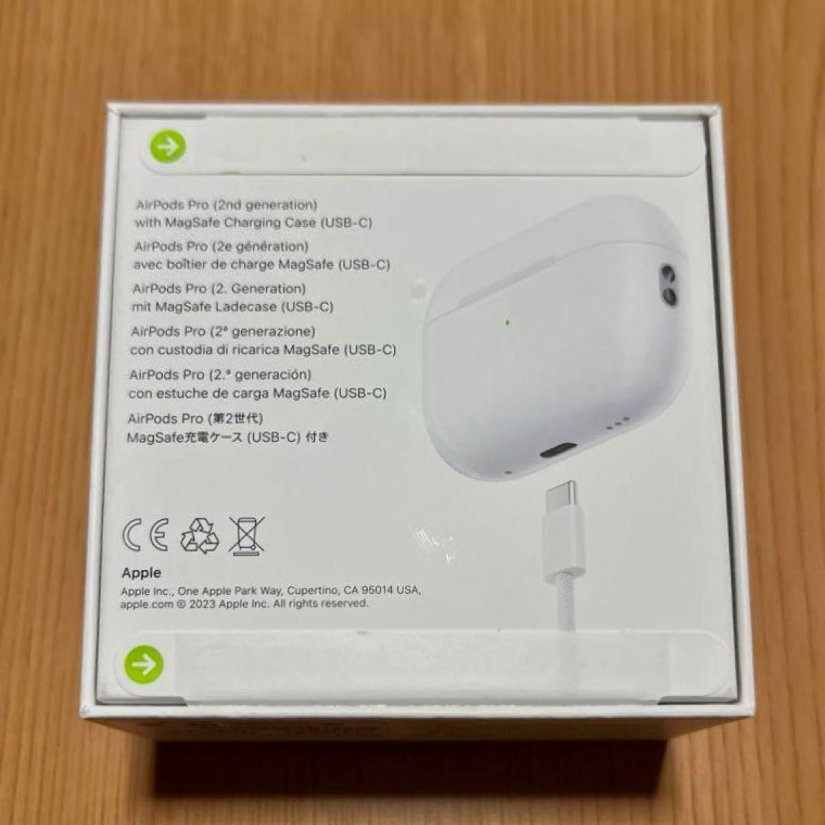 【未開封】airpods pro 第2世代 ワイヤレスイヤホン　Apple MTJV3J/A USB-C