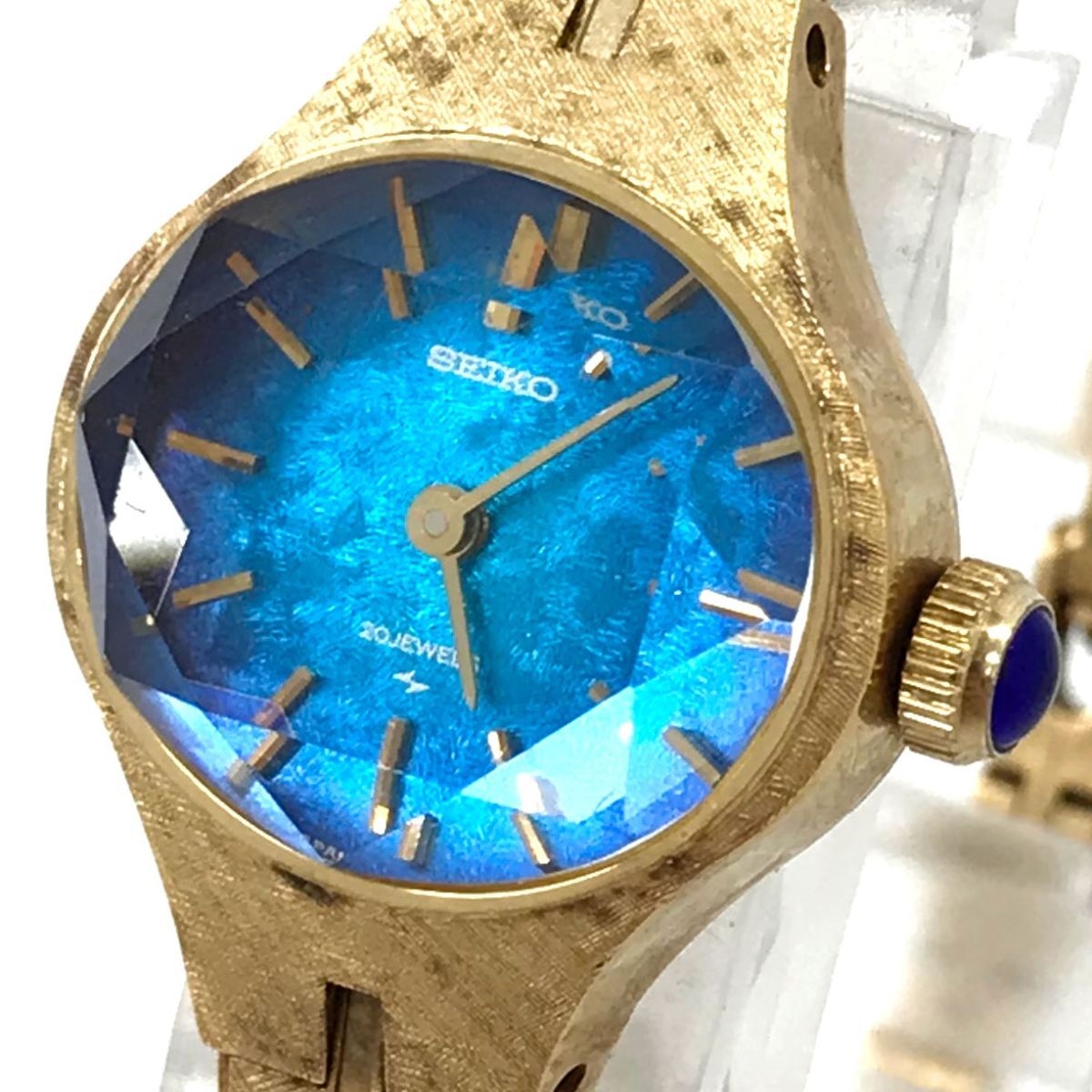 SEIKO セイコー 腕時計 17-7240 手巻き 機械式 オートマティック 20石 ヴィンテージ 亀戸精工舎 1979年製 カットガラス 動作確認済み_画像1