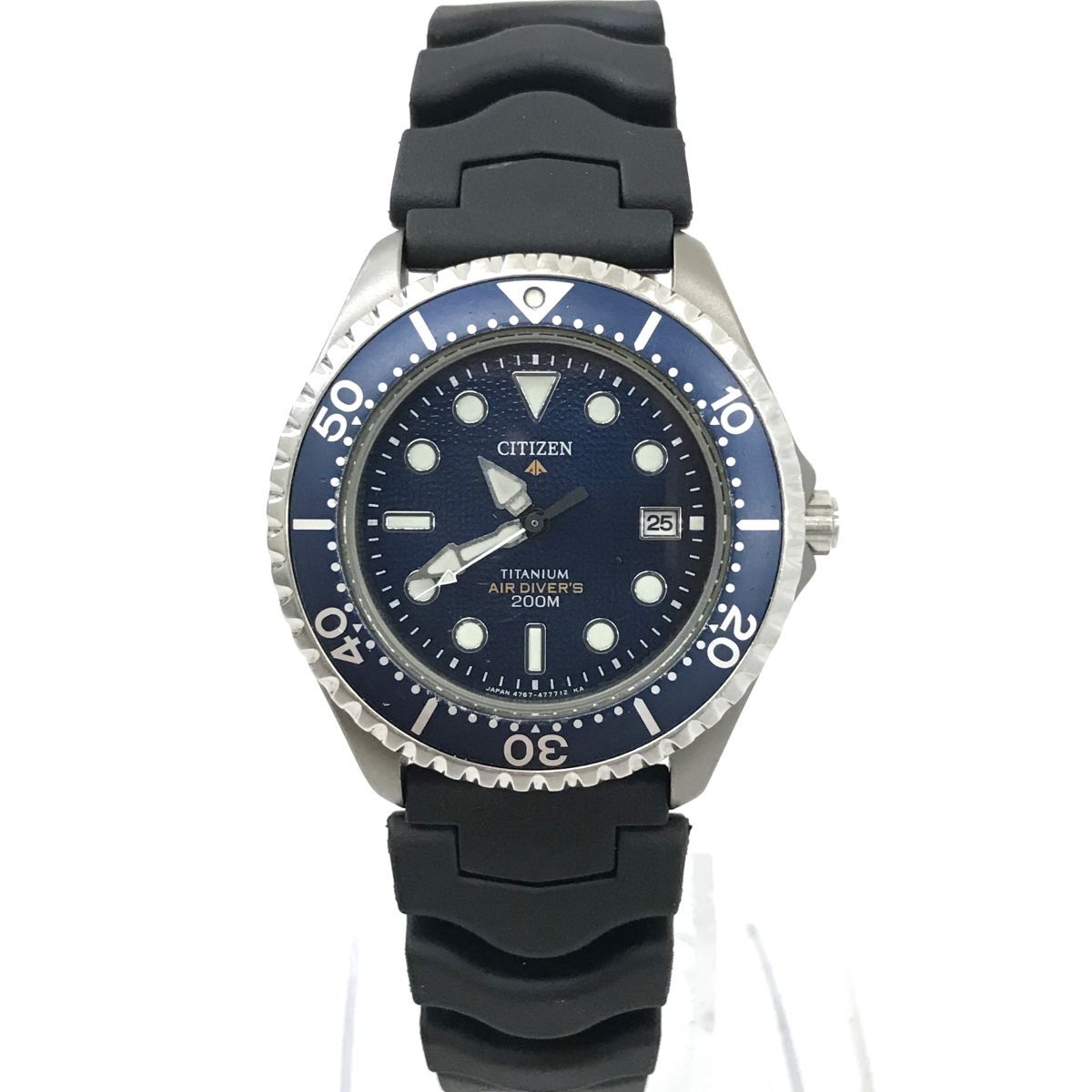美品 CITIZEN シチズン プロマスター AIR DIVER'S 腕時計 4767 美品 CITIZEN シチズン プロマスター AIR DIVER'S 腕時計 4767