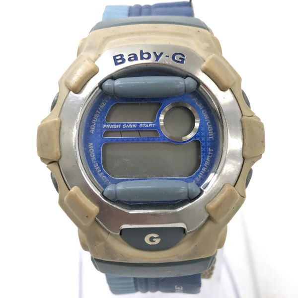 CASIO カシオ BABY-G ベビーG べビージー G-LIDE 腕時計 BGX-210 クオーツ ラウンド ブルー デジタル コレクション おしゃれの画像2