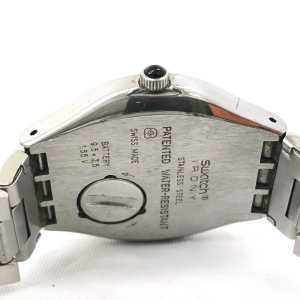 Swatch スウォッチ IRONY アイロニー 腕時計 クオーツ コレクション コレクター シンプル おしゃれ カレンダー 電池交換済 動作確認済の画像5