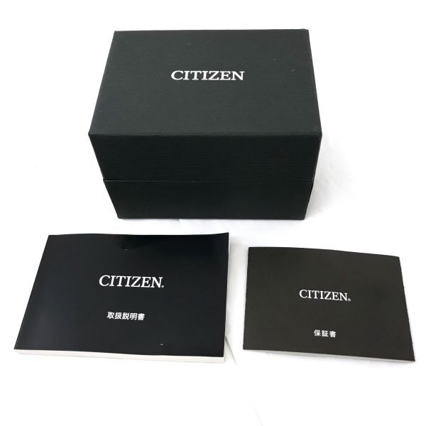 新品 CITIZEN シチズン ATTESA アテッサ Eco-Drive エコドライブ 腕時計AT8040-57A 電波ソーラー クロノグラフ カレンダー チタン 箱付きの画像7