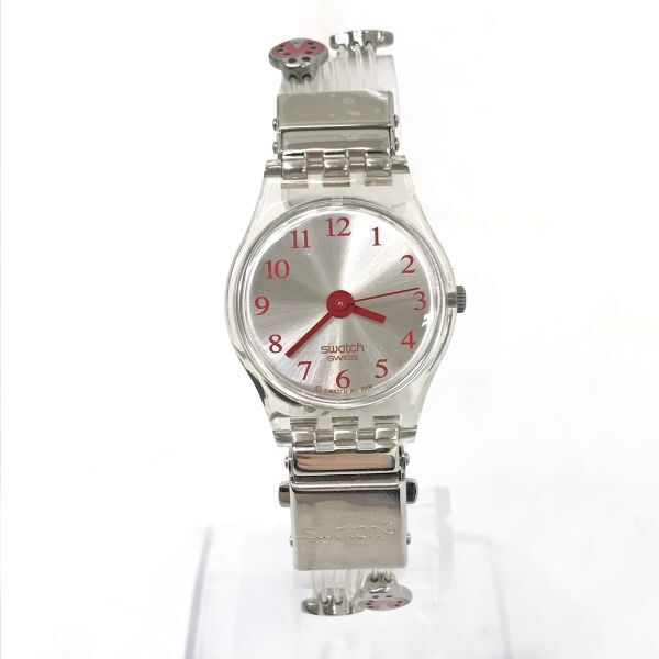 新品 Swatch スウォッチ Vive Le Printemps 腕時計 LK256A クオーツ コレクション コレクター 個性的 てんとう虫 可愛い 花 おしゃれの画像3