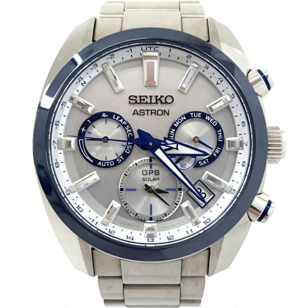 美品 SEIKO セイコー ASTRON アストロン 創業140周年記念 限定モデル 腕時計 SBXC093 GPS 電波 ソーラー アナログ 箱付き 動作確認済の画像2