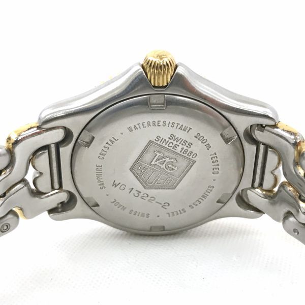 TAGHEUER タグホイヤー PROFESSIONAL プロフェッショナル セル 腕時計 WG1322-2 クオーツ ゴールド カレンダー コレクション 動作OK 箱付_画像5