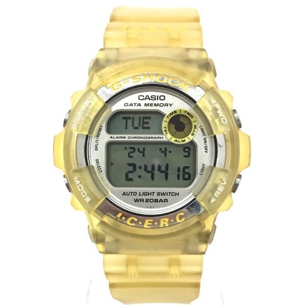 CASIO カシオ G-SHOCK ジーショック 腕時計 DW-9200K クオーツ デジタル ICERC 第7回 イルカクジラ会議 スケルトン 電池交換済み 動作OK_画像2