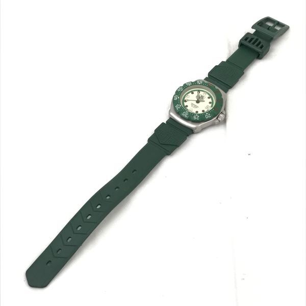 TAG HEUER タグホイヤー 腕時計 クオーツ 372.508 プロフェッショナル フォーミュラ1 グリーン 緑 カレンダー コレクション 動作確認済