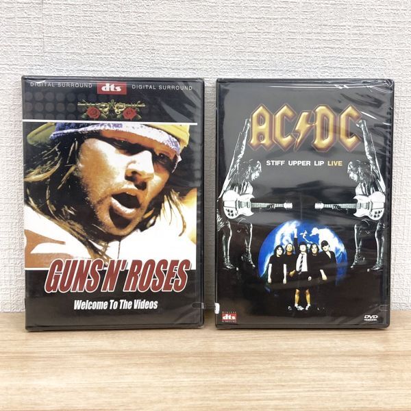 新品 未開封 DVD 2枚セット GUNS N' ROSES ガンズ アンド ローゼズ AC/DC エーシー ディーシー LIVE 音楽 洋楽 海外 ロック バンド .の画像1