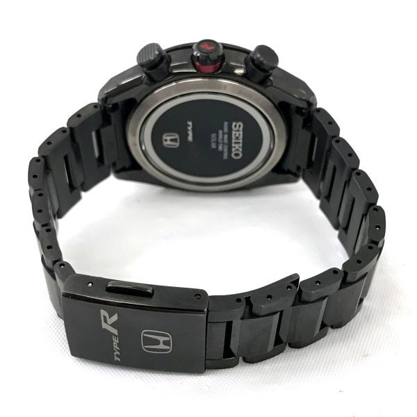新品 SEIKO セイコー ASTRON アストロン HONDA CIVIC TYPE R 300本 限定モデル 腕時計 SBXY047 電波ソーラー チタン 替ベルト付 箱付の画像5
