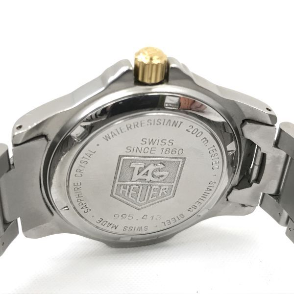 TAGHEUER タグホイヤー PROFESSIONAL プロフェッショナル 腕時計 995.413 クオーツ 4000シリーズ カレンダー コレクション 動作確認済