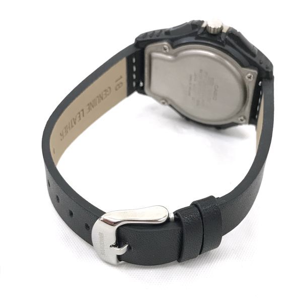 CASIO カシオ STANDARD スタンダード 腕時計 WS300-7B クオーツ アナデジ チプカシ チープカシオ シンプル 格好良い 電池交換済 動作確認済の画像4
