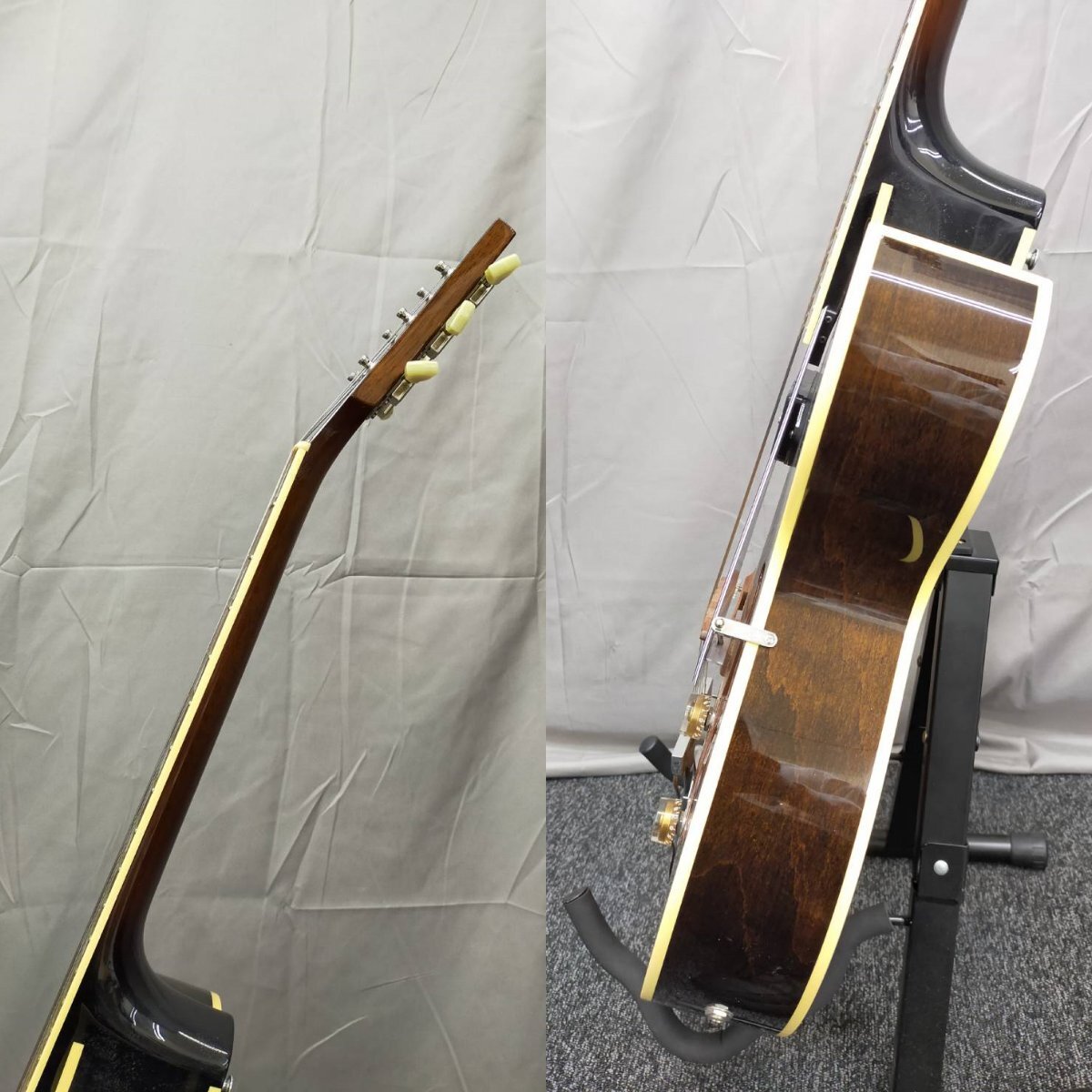 T7559＊【中古】Archtop Tribute AT105CL フルアコ ソフトケース付の画像7