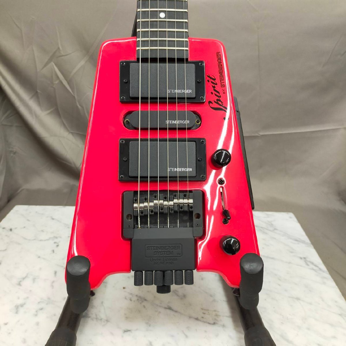 T7585＊【中古】Spirit BY STEINBERGER スタインバーガー GT-PRO ② ヘッドレスギター エレキギター ソフトケース付の画像4