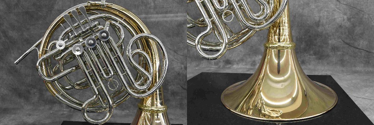 F☆Wenzel Meinl/ヴェンツェル マインル フルダブルホルン model 205 ☆中古☆の画像3