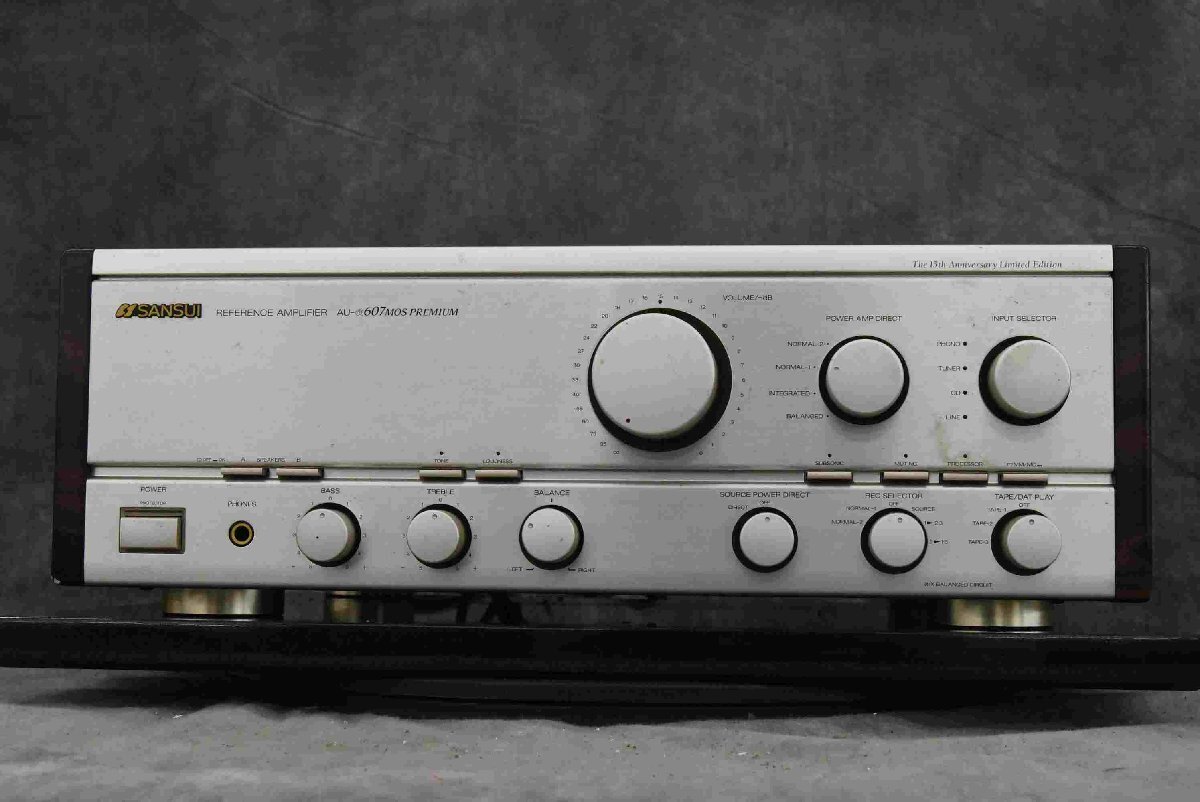 F☆Sansui サンスイ AU-α607MOS PREMIUM プリメインアンプ ☆難あり品☆の画像2