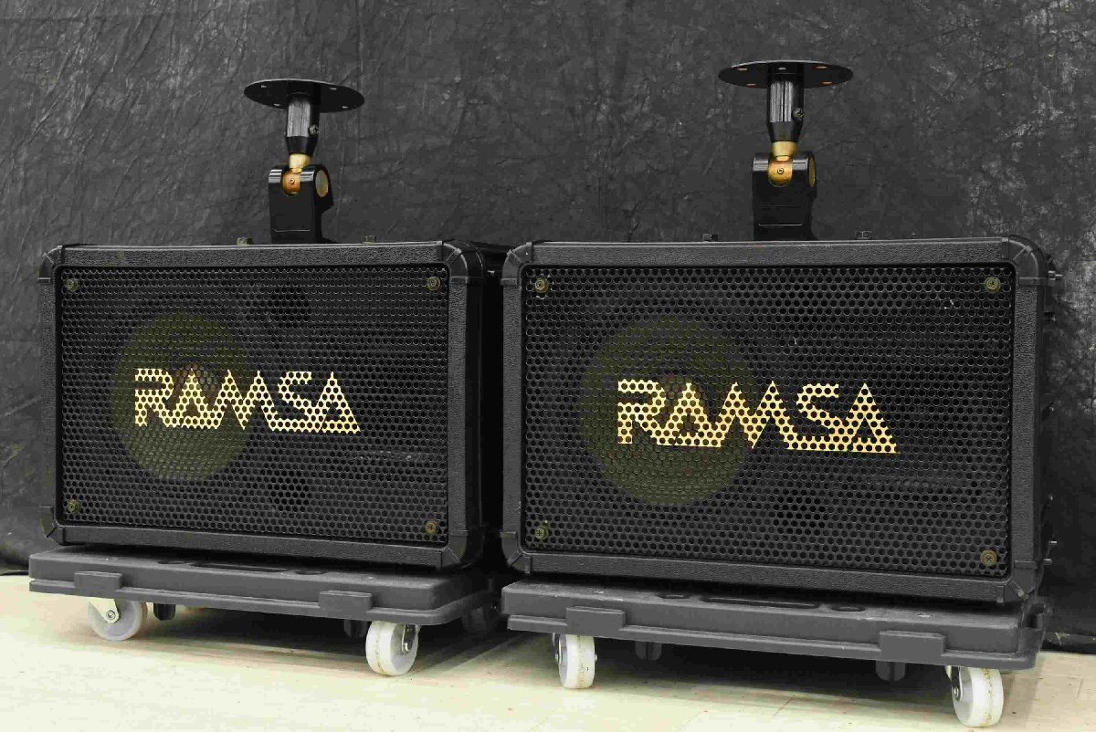 F☆RAMSA ラムサ WS-A80/WS-Q112-K スピーカー ペア④ ☆中古☆の画像1