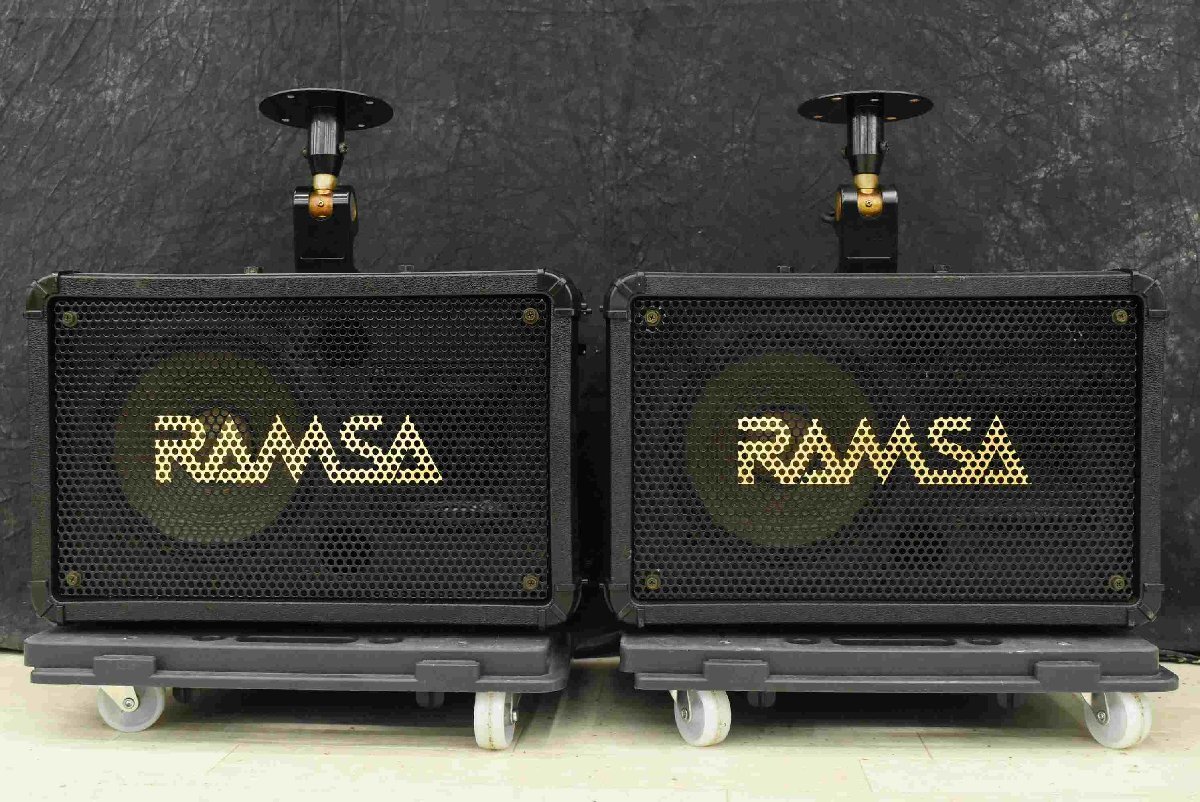 F☆RAMSA ラムサ WS-A80/WS-Q112-K スピーカー ペア④ ☆中古☆の画像2