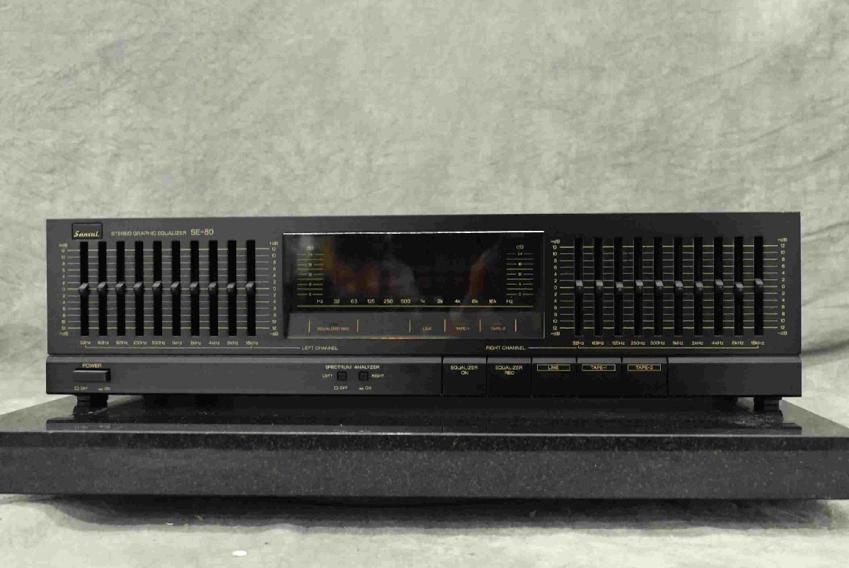 F☆SANSUI サンスイ SE-80 イコライザー ☆中古☆