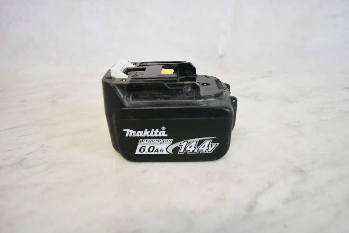 K●【現状品】makita 14.4V 6.0Ah BL1460B① リチウムイオンバッテリー マキタの画像5