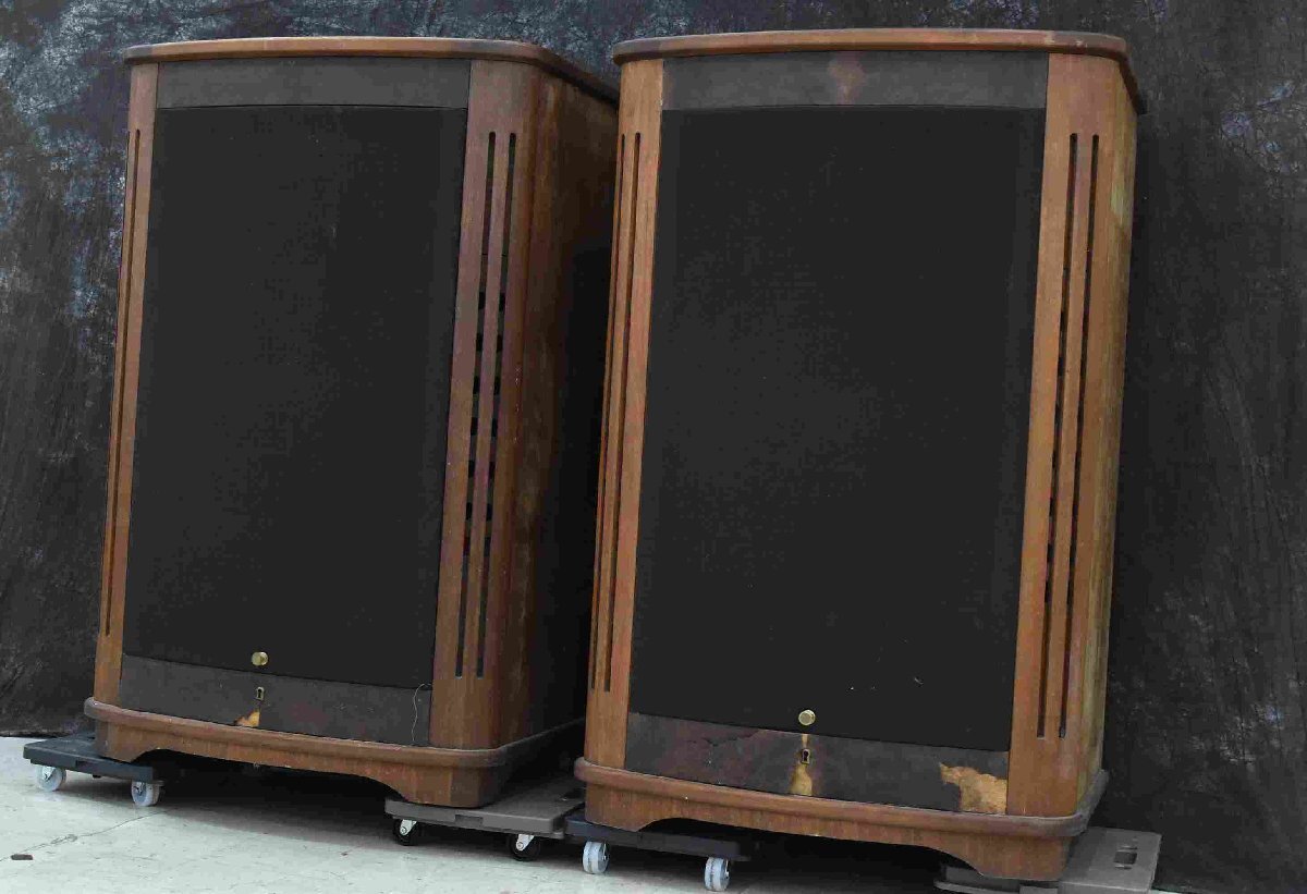 【直】 F☆TANNOY タンノイ Canterbury15 スピーカーペア 法人様のみ JITBOX利用可能 かご台車一個口専用 ☆中古☆