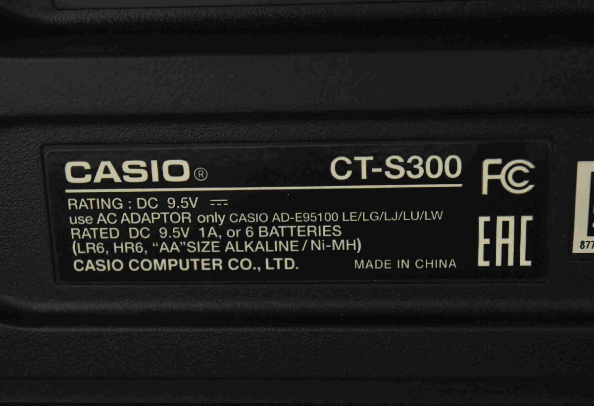 F*CASIO Casio Casiotone CT-S300 электронное пианино * б/у *