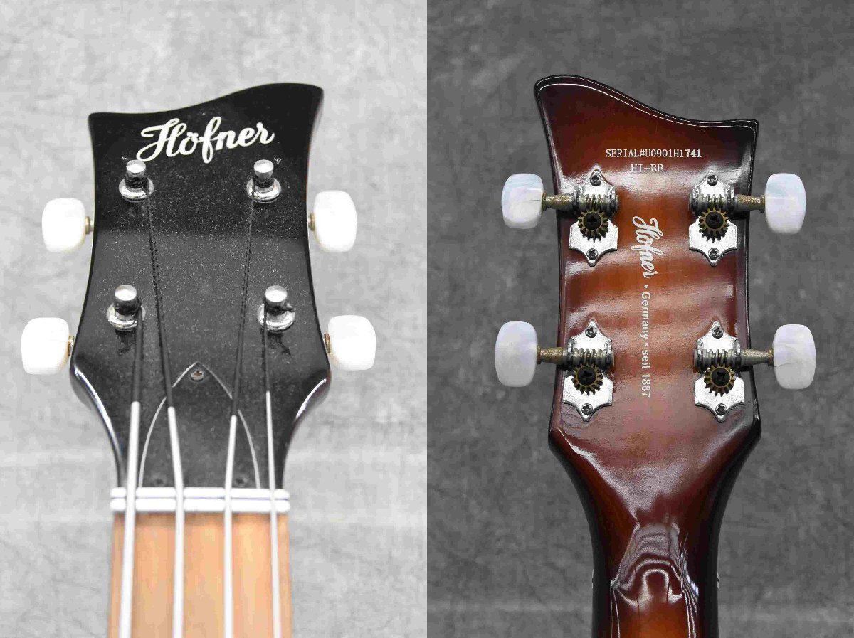 F☆Hofner HI-BB Ignition Bass ヘフナー ヴァイオリンベース エレキベース ☆中古☆_画像7