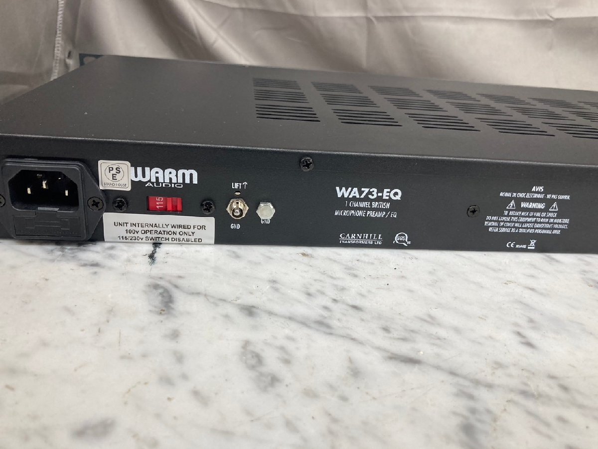 T7817＊【中古】WARM AUDIO ウォームオーディオ WA73-EQ マイクプリアンプの画像7