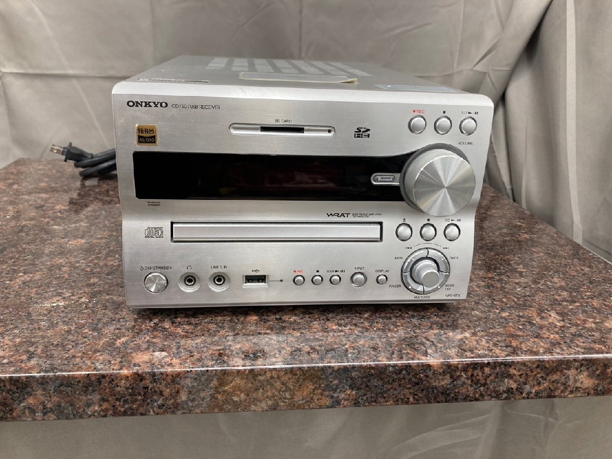 T7822＊【中古】ONKYO オンキョー NFR-9TX CD/SD/USBレシーバーの画像2