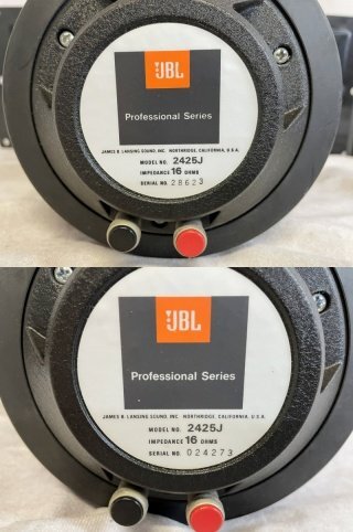 Yahoo!オークション - K JBL 2370/2425J ユニット ホーン ペア Yahoo!オークション - K JBL 2370/2425J ユニット ホーン ペア