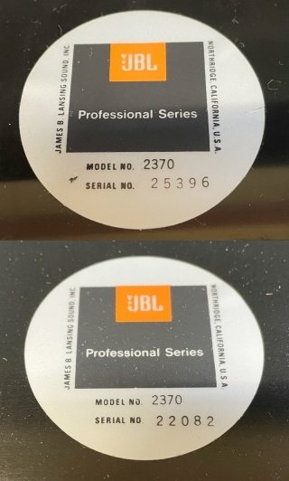 Yahoo!オークション - K JBL 2370/2425J ユニット ホーン ペア Yahoo!オークション - K JBL 2370/2425J ユニット ホーン ペア