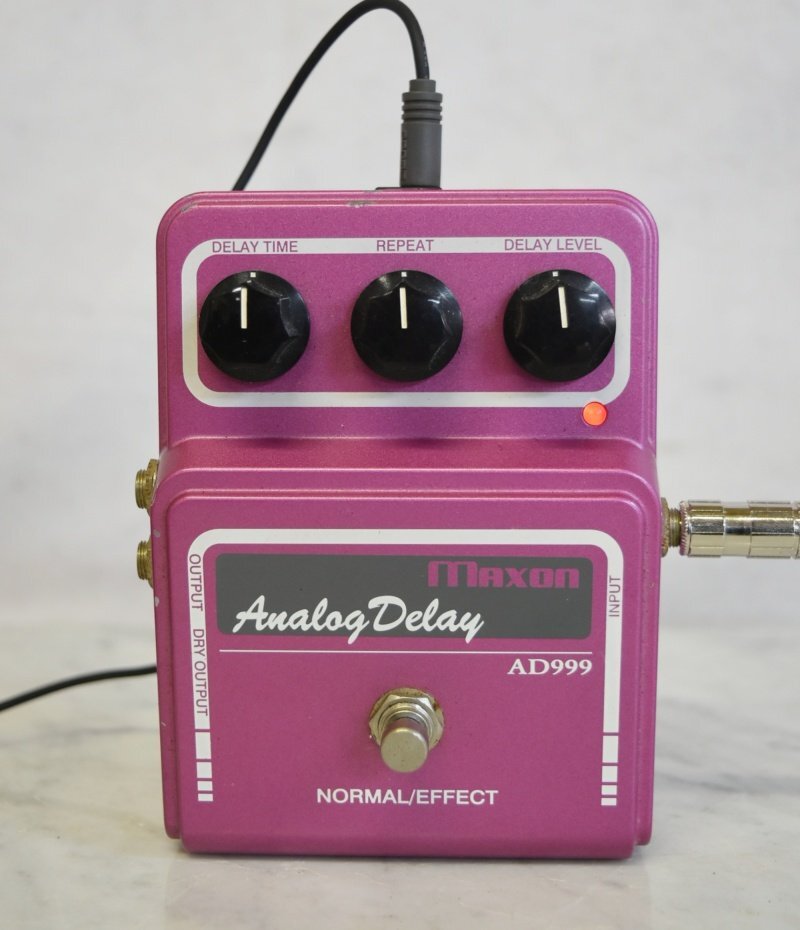 K●【中古】MAXON AD999 Analog Delay アナログディレイ エフェクター マクソンの画像2