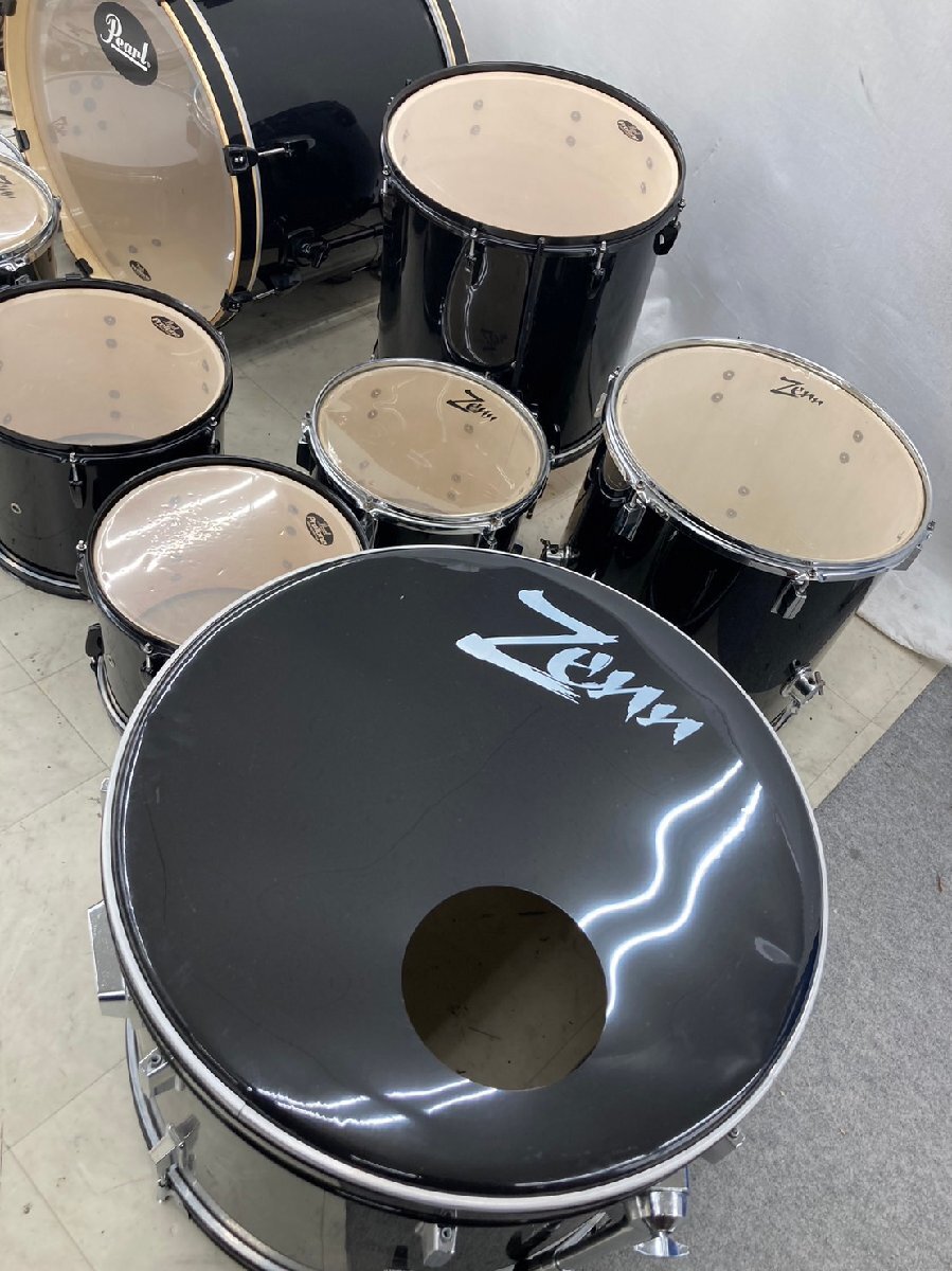 T7185＊【中古】【3個口】Pearl パール EXPORT SERISES DRUM ZENN ゼン ドラムセット_画像7