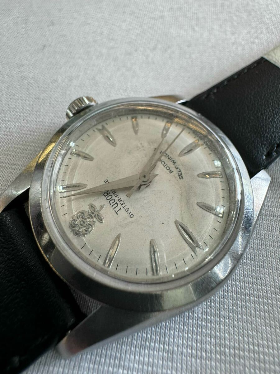 1円スタート TUDOR / チュードル デカバラ OYSTER PRINCE ref.7964 ホワイトカラの画像3