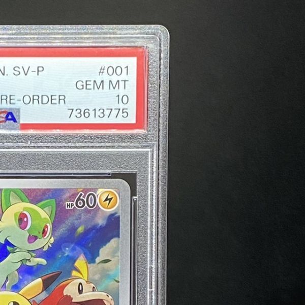 【PSA10】ピカチュウ PROMO 001/SV-P ポケモンカードゲーム スカーレット/バイオレット プロモ ポケカ PSA鑑定品 73613775の画像3