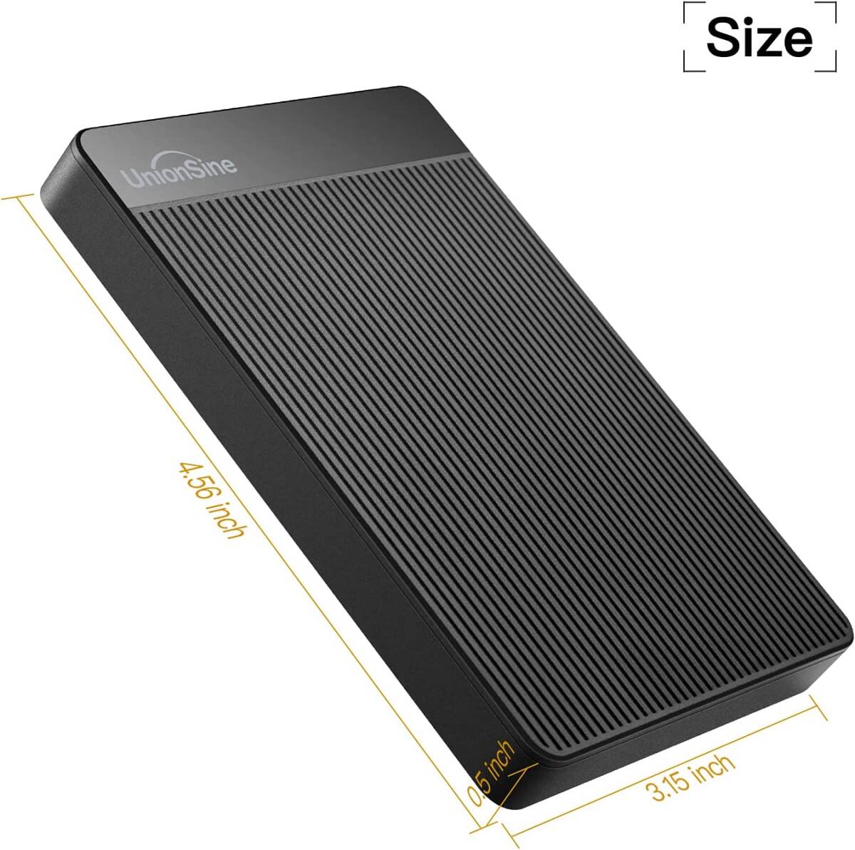  attached outside hard disk super thin type attached outside HDD portable hard disk 500GB 2.5 -inch USB3.0. correspondence PC/Mac/PS4/XBox/ tv video recording ( black )HD-006