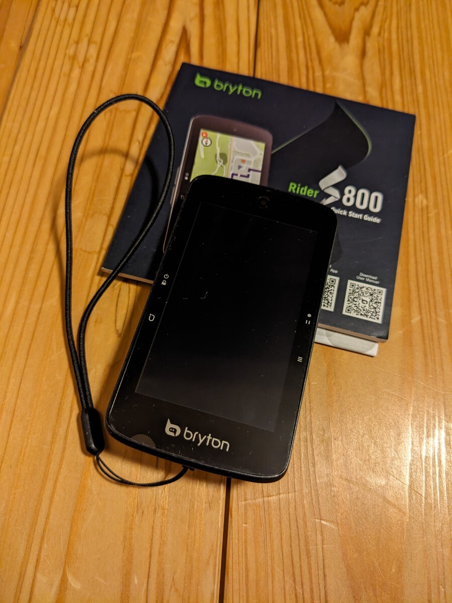 Bryton ブライトン Rider S800 美品 GARMINマウント換装済み GPS サイクルコンピューターの画像2