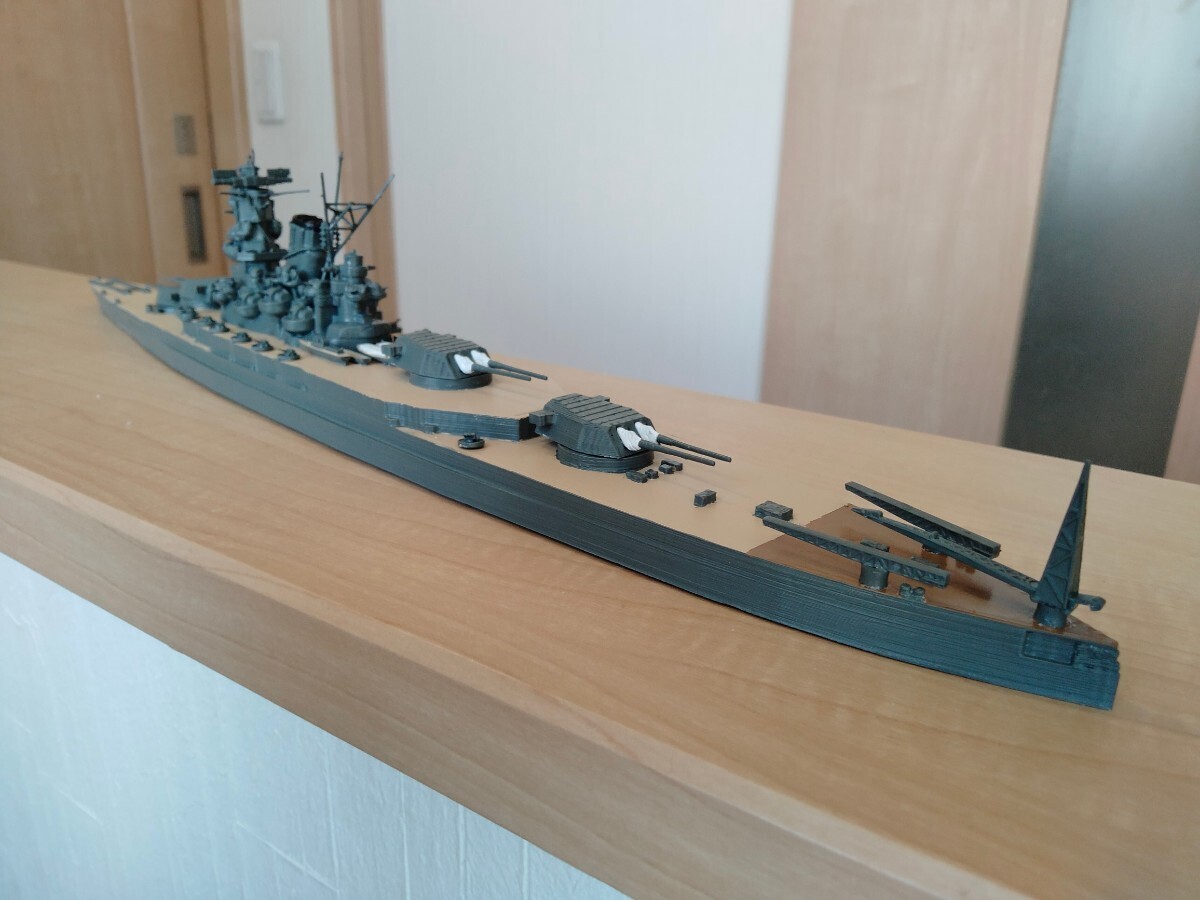 艦船模型　1/700　日本海軍八八艦隊、13号級巡洋戦艦 キット組立て完成品　1隻_画像5