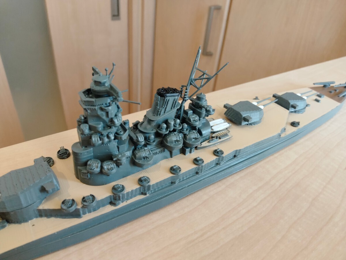 艦船模型　1/700　日本海軍八八艦隊、13号級巡洋戦艦 キット組立て完成品　1隻_画像3