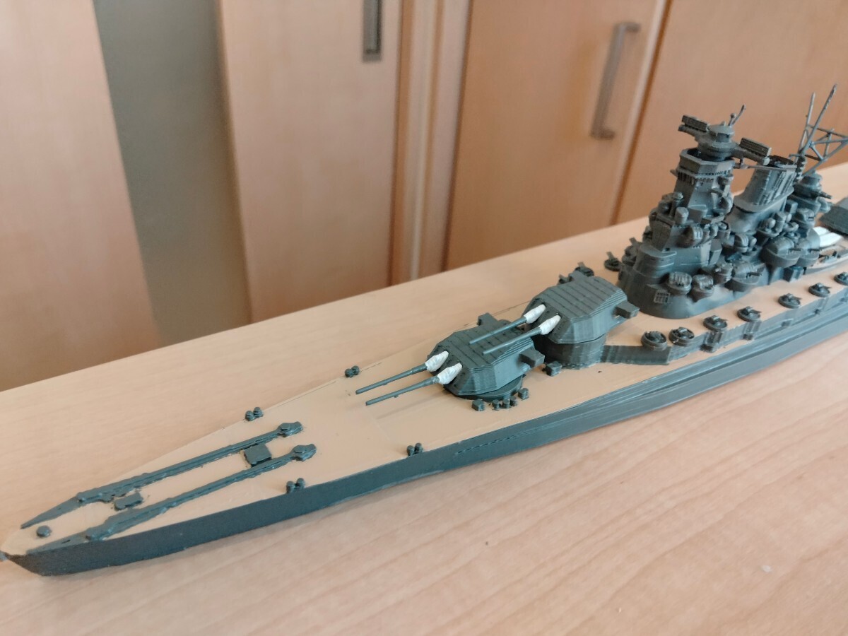 艦船模型　1/700　日本海軍八八艦隊、13号級巡洋戦艦 キット組立て完成品　1隻_画像4