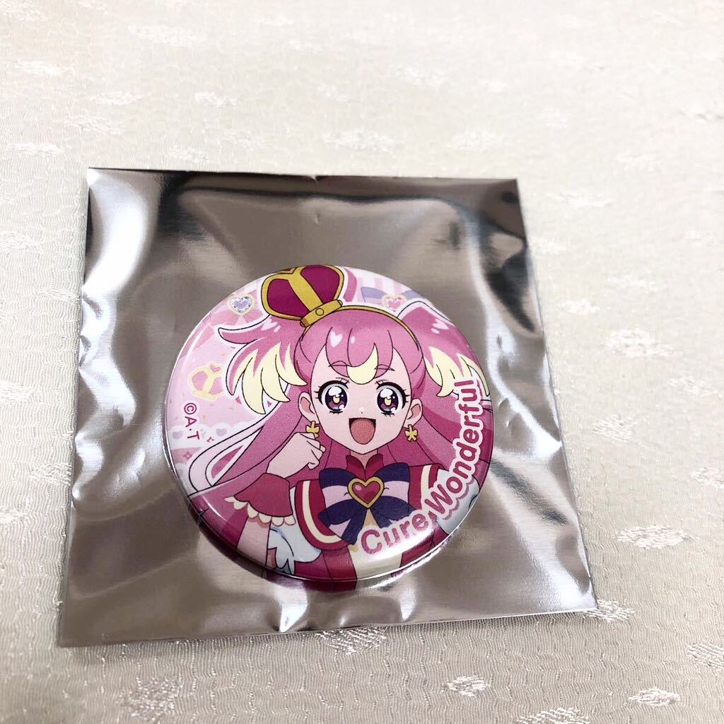 未使用 プリントクッキー おまけ 缶バッジ キュアワンダフル プリティストア わんだふるプリキュア こむぎの画像7