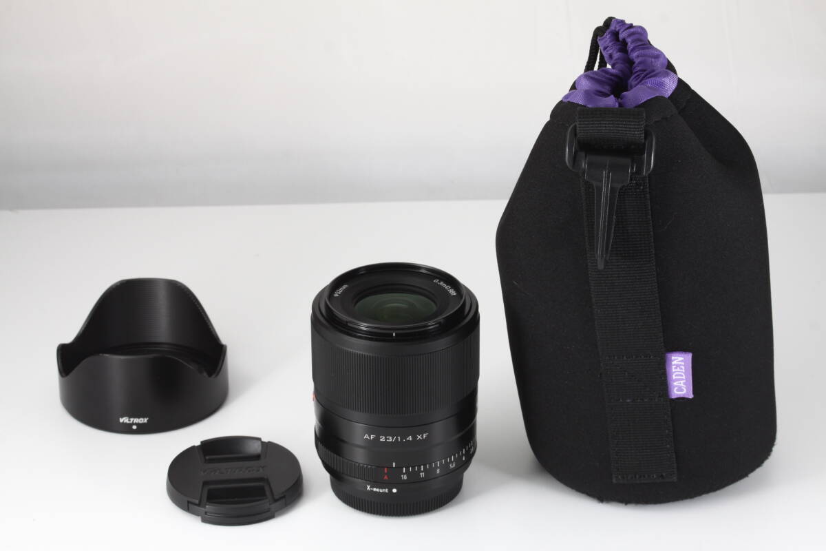 ★新品級★ VILTROX AF 23mm F1.4 STM ED IF XF FUJIFILM Xマウント ★完動品、光学極上★ 富士フィルム #097_画像1