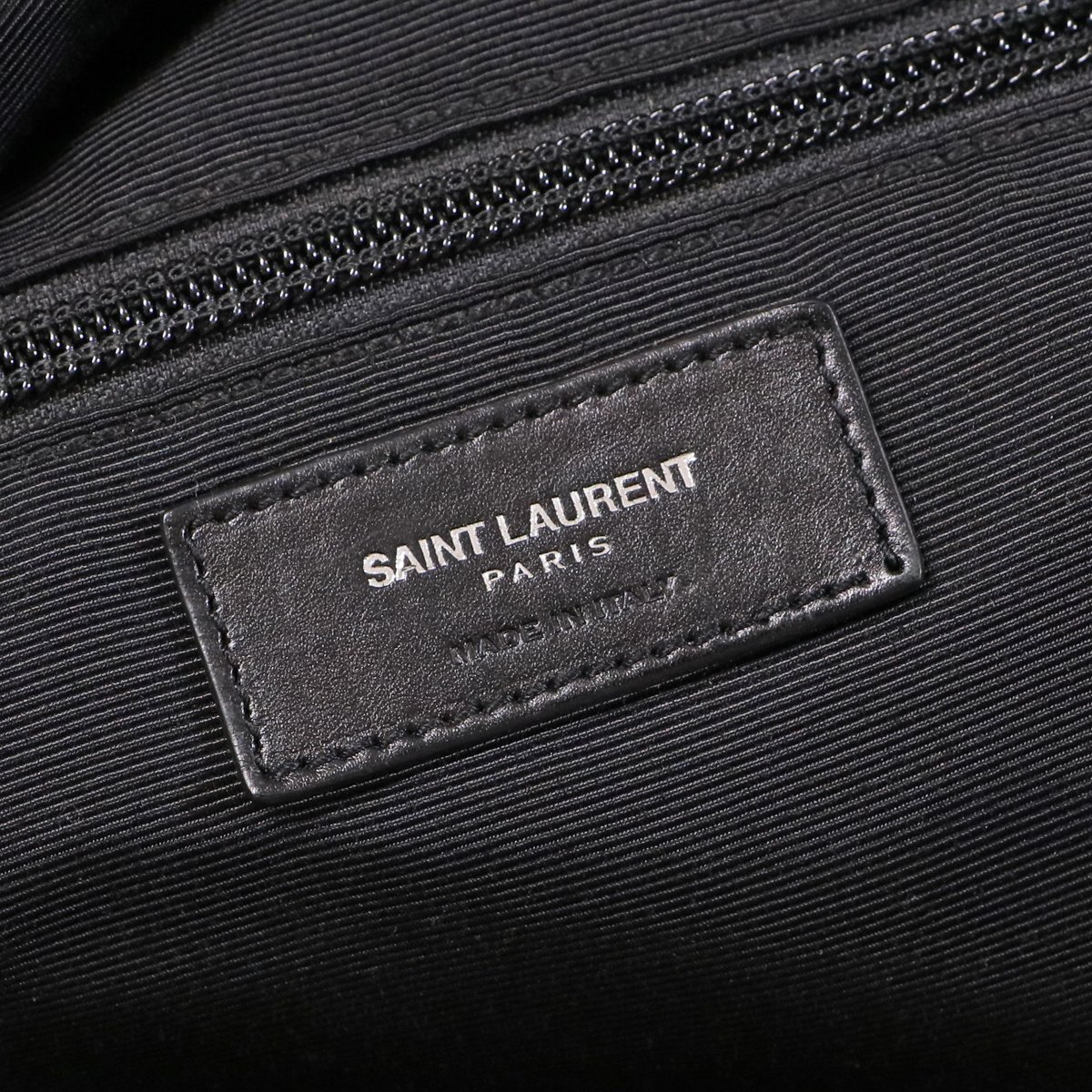 本物 サンローラン パリ 完売 スタッズレザーポケット メンズバックパック リュックサック シティバッグ SAINT LAURENT PARISの画像8