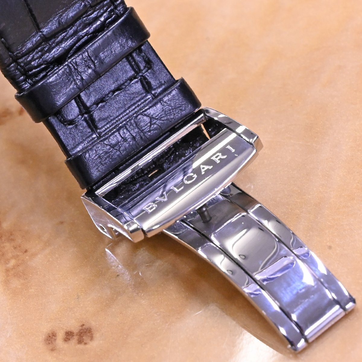  подлинный товар первоклассный товар BVLGARY L plimero Okt verotisimo хронограф мужской часы мужской самозаводящиеся часы наручные часы сохранение коробка с гарантией BVLGARI