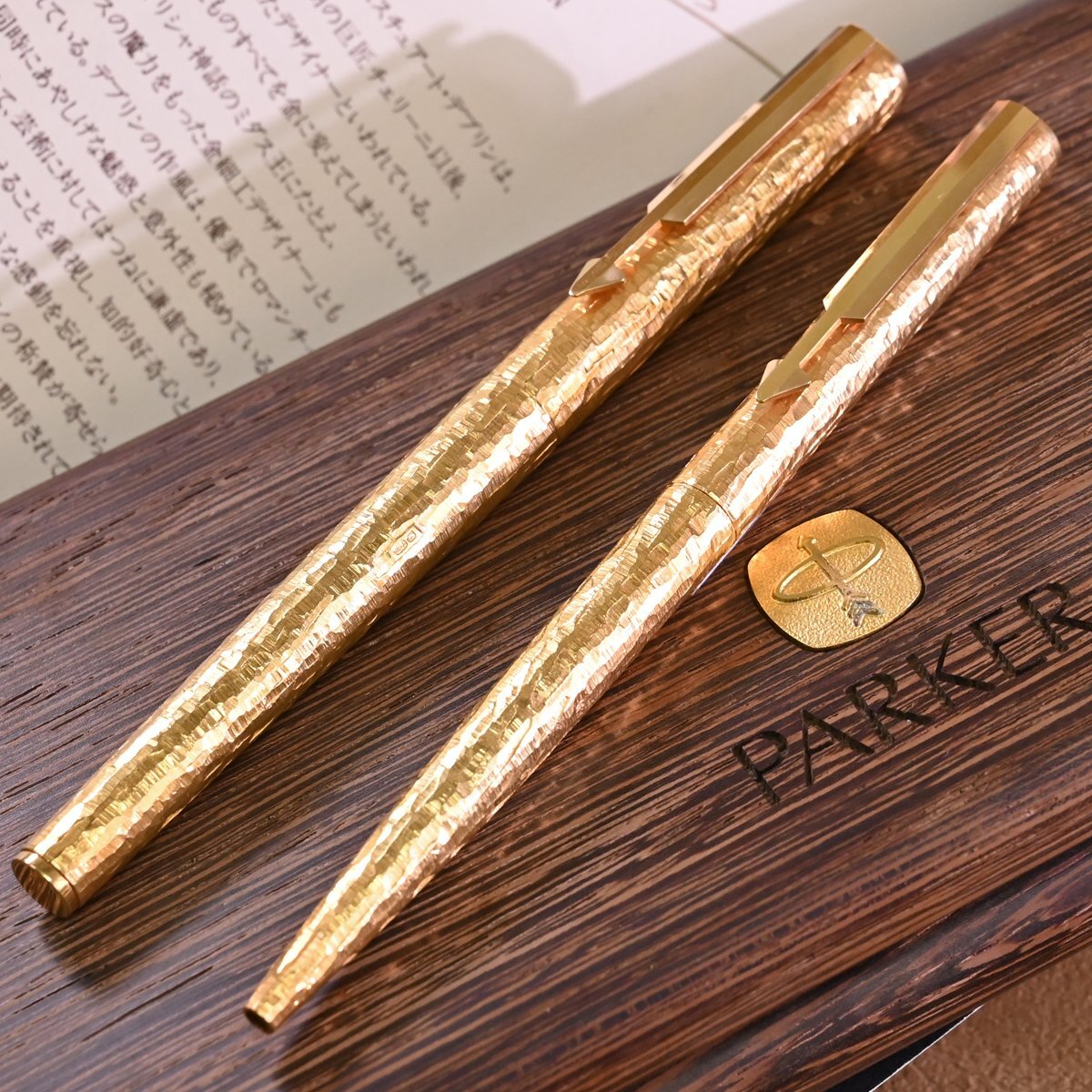 本物展示品パーカー幻の逸品当時定価135万円総金無垢K18ソリッド 本物展示品パーカー幻の逸品当時定価135万円総金無垢K18ソリッド